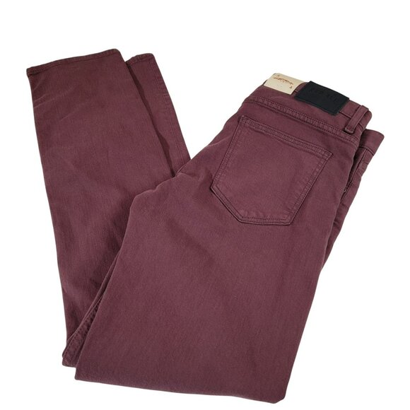 Red Ale by Alebury Jeans, Women 31x32 (12)Slim, Plum Denim, 5 Pocket Design, NWT - Picture 2 of 12